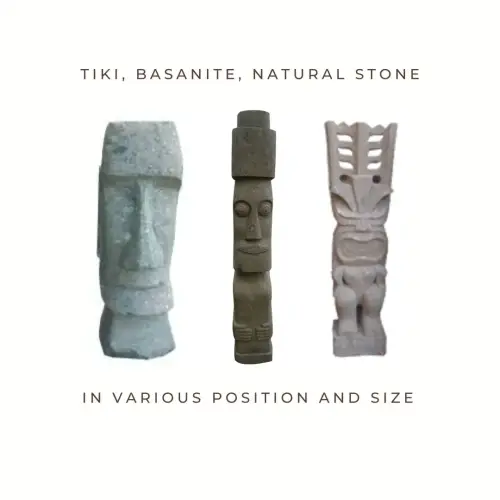 Product image of the product “Tiki Basanite - Natural Stone, various model, in the sizes from 30cm to 200cm, Natural finish ”